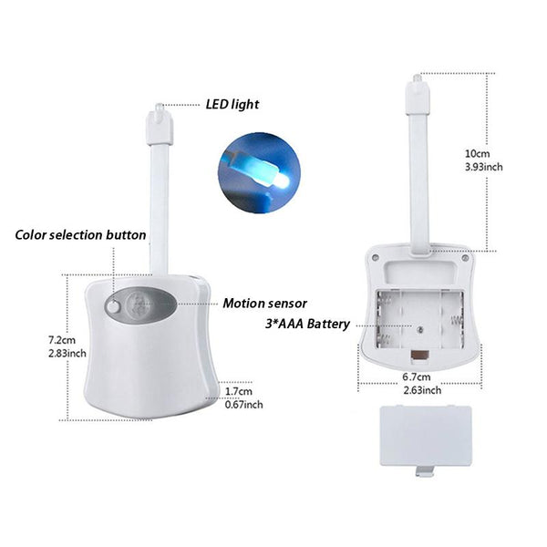 IllumiBowl™ Toilet Night Light