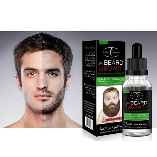 Natural Organic Beard Oil For Repair & Accelerated Growth