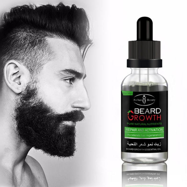 Natural Organic Beard Oil For Repair & Accelerated Growth