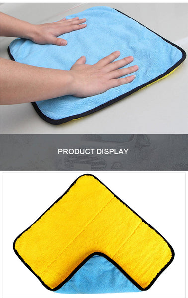Super Thick Plush Microfiber Car Cleaning Cloth