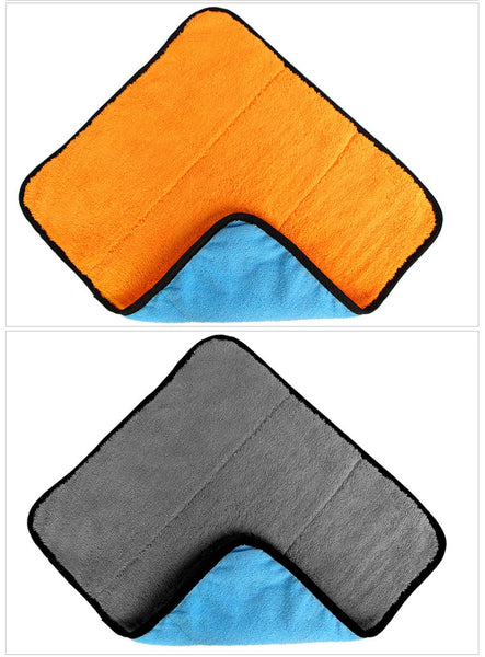 Super Thick Plush Microfiber Car Cleaning Cloth