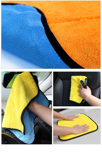 Super Thick Plush Microfiber Car Cleaning Cloth