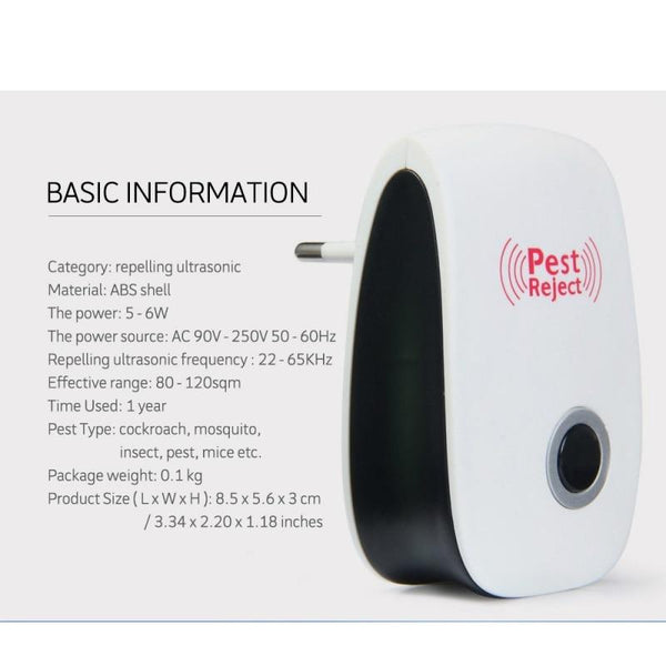 Electronic Ultrasonic Rodent Repellent