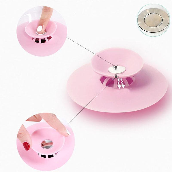 Silicone Sink Strainer/Filter/Stopper Plug